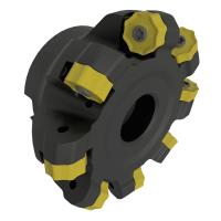 Фреза торцовая 80 с механическим креплением 8гр пл-н ONGX 0905 Z=7 dпос=27мм AF144-R080.05.07.A27 «Русский Инструмент» (РИ)