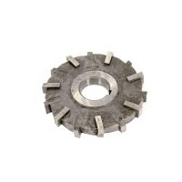 Фреза трехсторонняя 100х14х27 Z=14 со вставными ножами Р18 ГОСТ 1669-78 (ТУ2.0350224638.1156-88) Сестрорецкий ИЗ Фреза трехсторонняя 100х14х27 Z=14 со вставными ножами Р18 ГОСТ 1669-78 (ТУ2.0350224638.1156-88) Сестрорецкий ИЗ