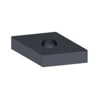 Пластина сменная ромбическая DNMA 150404 KC20D «Русский Инструмент» (РИ)