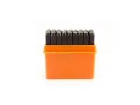 Клеймо буквенное 5 сталь 27 шт (латинский шрифт)