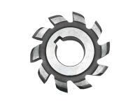 Фреза полукруглая выпуклая 75 R6,35 Р6М5 dпос=27мм Z=10 ХЗТМ им.Малышева Фреза полукруглая выпуклая 75 R6,35 Р6М5 dпос=27мм Z=10 ХЗТМ им.Малышева