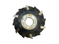 Фреза трехсторонняя 160х22х50 Z=12 со вставными рифлеными ножами ВК8 ГОСТ 5348-69 Фреза трехсторонняя 160х22х50 Z=12 со вставными рифлеными ножами ВК8 ГОСТ 5348-69