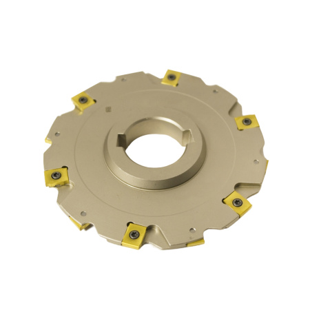 Фреза трехсторонняя 100х4х27 с механическим креплением 4гр пл-н с тан. креплением ZNHX 02 Z=12 (2х6) AS490-100.04.06.D27 «Русский Инструмент» (РИ)