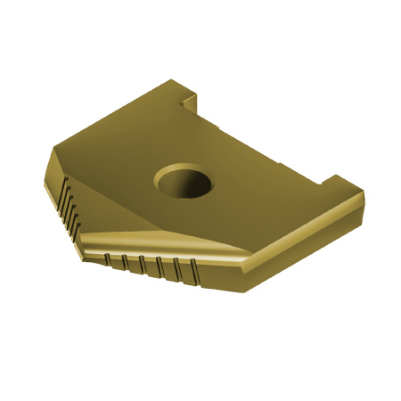 Сверло перовое (пластина) 36 Р6М5 по металлу TiN 2000-1218 ГОСТ 25526-82 Beltools