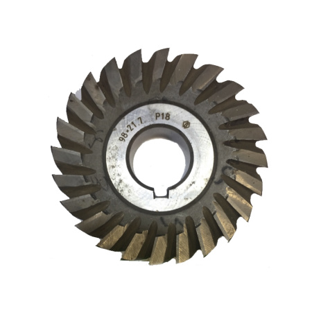 Фреза двухсторонняя 98х21,7х27 Z=24 Р18 цельная Сестрорецкий ИЗ