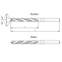 Сверло 3,5х20х52 ВК8 ц/х ГОСТ 17274-71 (2300-3845) цельное Beltools Сверло 3,5х20х52 ВК8 ц/х ГОСТ 17274-71 (2300-3845) цельное Beltools
