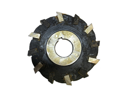 Фреза трехсторонняя 160х22х50 Z=12 со вставными рифлеными ножами ВК8 ГОСТ 5348-69 Фреза трехсторонняя 160х22х50 Z=12 со вставными рифлеными ножами ВК8 ГОСТ 5348-69