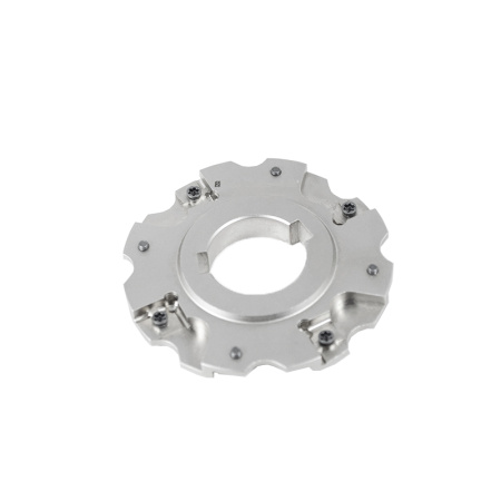 Фреза трехсторонняя 63х5х22 с механическим креплением 4гр пл-н с тан. креплением ZNHX T2 Z=8 (2х4) AS490-063.05.04.D22 «Русский Инструмент» (РИ)