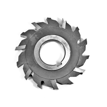 Фреза трехсторонняя 80х6х27 Z=14 тип 2 HSS разнонаправленный зуб ГОСТ 28527-90 Beltools