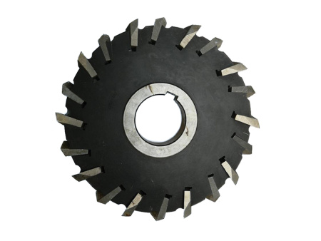 Фреза трехсторонняя 200х26х50 Z=20 со вставными рифлеными ножами Р6М5 Фреза трехсторонняя 200х26х50 Z=20 со вставными рифлеными ножами Р6М5