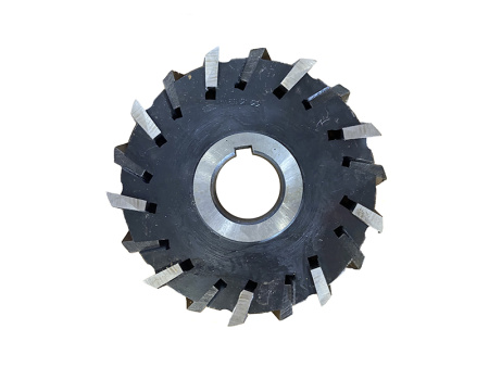 Фреза трехсторонняя 200х32х50 Z=18 со вставными рифлеными ножами Р6М5 ГОСТ 1669-78