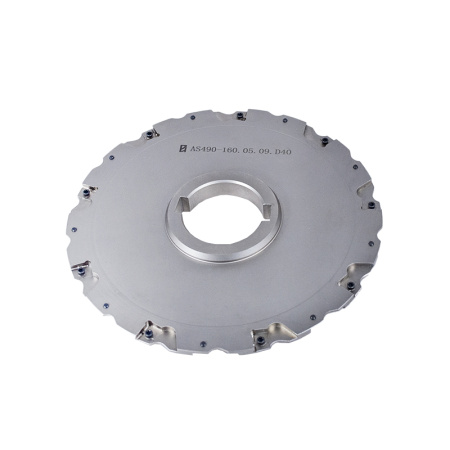 Фреза трехсторонняя 160х5х40 с механическим креплением 4гр пл-н с тан. креплением ZNHX T2 Z=18 (2х9) AS490-160.05.09.D40 «Русский Инструмент» (РИ)