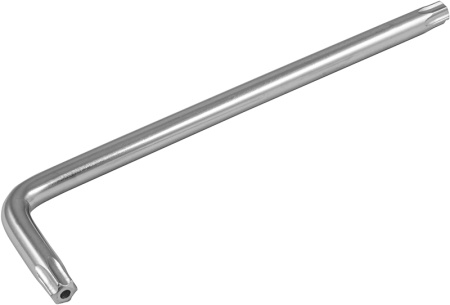 Ключ с TORX профилем T45 L-образная рукоятка T45 с центрированным штифтом Thorvik