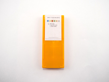 Пластина сменная параллелограммная APKT 11T304-RM KP10 «Русский Инструмент» (РИ)