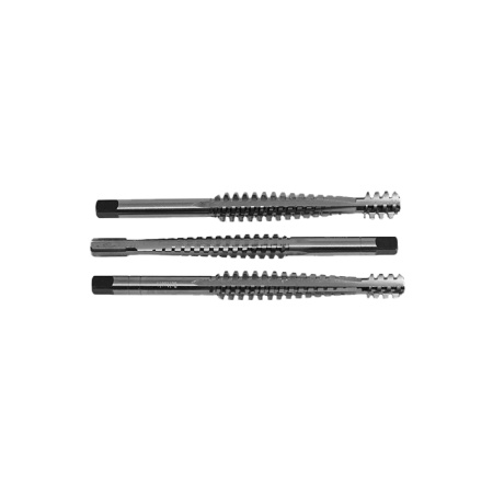 Метчик трапецеидальный Tr14х4 машинно-ручной HSS левый 3шт компл. L=130мм Beltools