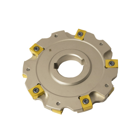 Фреза трехсторонняя 100х10х27 с механическим креплением 4гр пл-н с тан. креплением ZNHX 05 Z=10 (2х5) AS490-100.10.05.D27 «Русский Инструмент» (РИ)