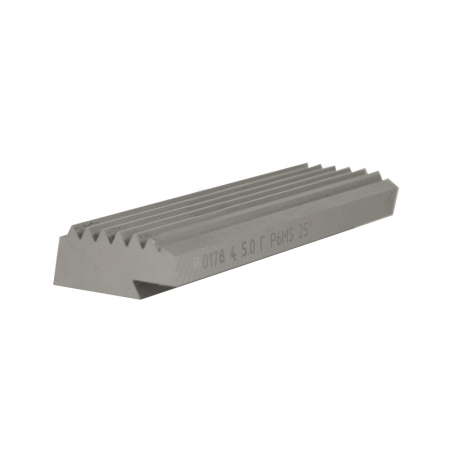 Плашка плоская АII-5-16х40х100 Р6М5 (комплект гребенок 2660-0178 ГОСТ 2287-88) 4шт «Русский Инструмент» (РИ)