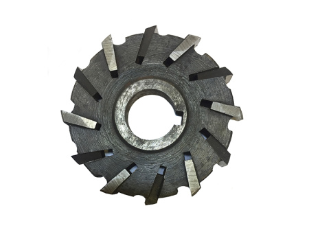 Фреза трехсторонняя 125х25х32 Z=12 со вставными рифлеными ножами Р6М5 ГОСТ 1669-78 Московский завод "Фрезер" Фреза трехсторонняя 125х25х32 Z=12 со вставными рифлеными ножами Р6М5 ГОСТ 1669-78 Московский завод "Фрезер"