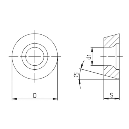 Пластина сменная круглая RDEW 0803MOT PP25M «Русский Инструмент» (РИ)