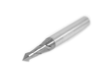 Фреза концевая многофункциональная твердосплавная 4х8х50 60гр P45C Z=2 ц/х dхв=6мм CB235-040.060A-P45C «Русский Инструмент» (РИ)