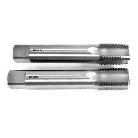 Метчик трубный G1/2'' 14 ниток машинно-ручной Р6М5 2шт компл. исп1 ГОСТ 3266-81 Beltools